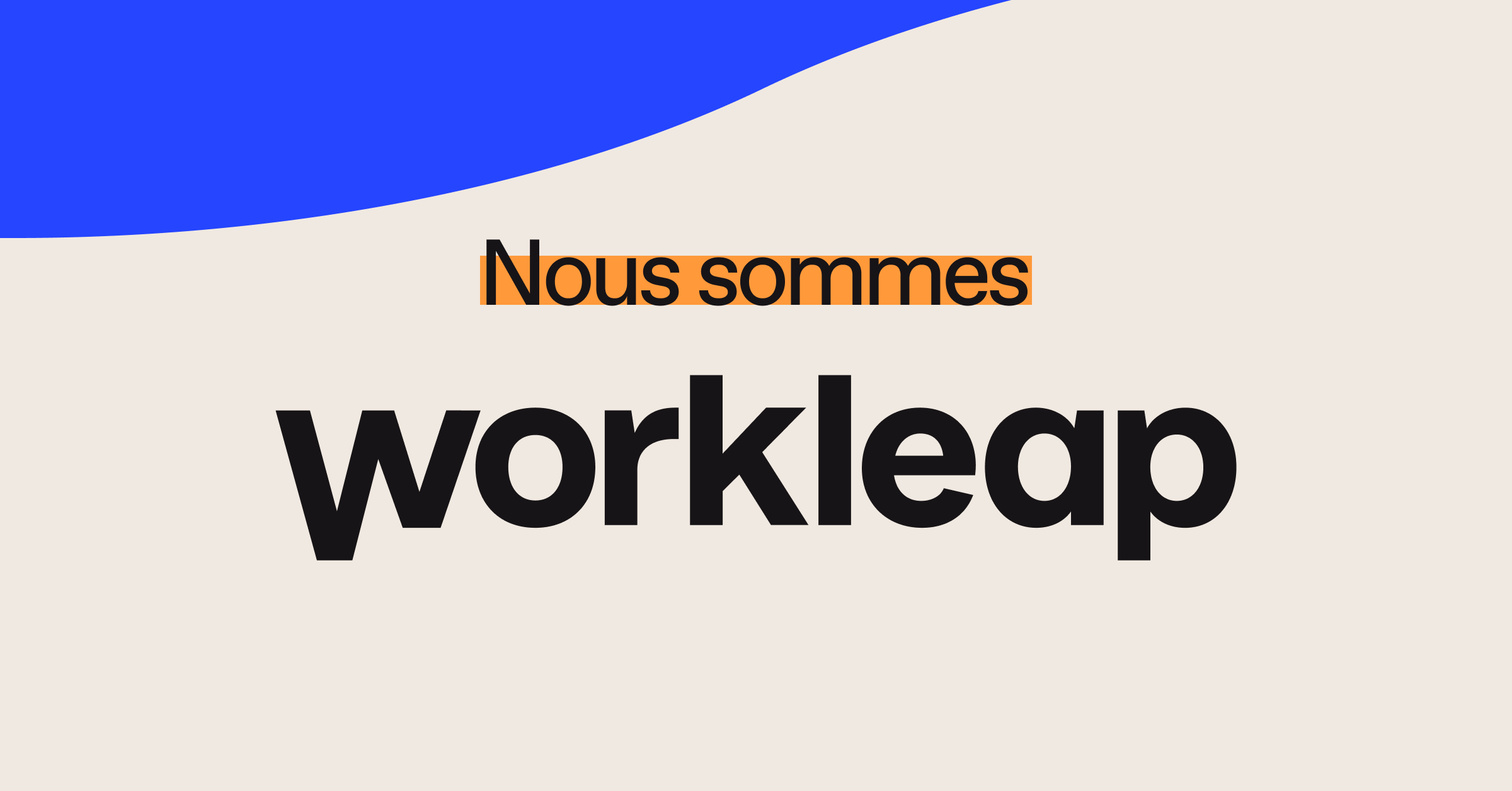 Nous sommes Workleap