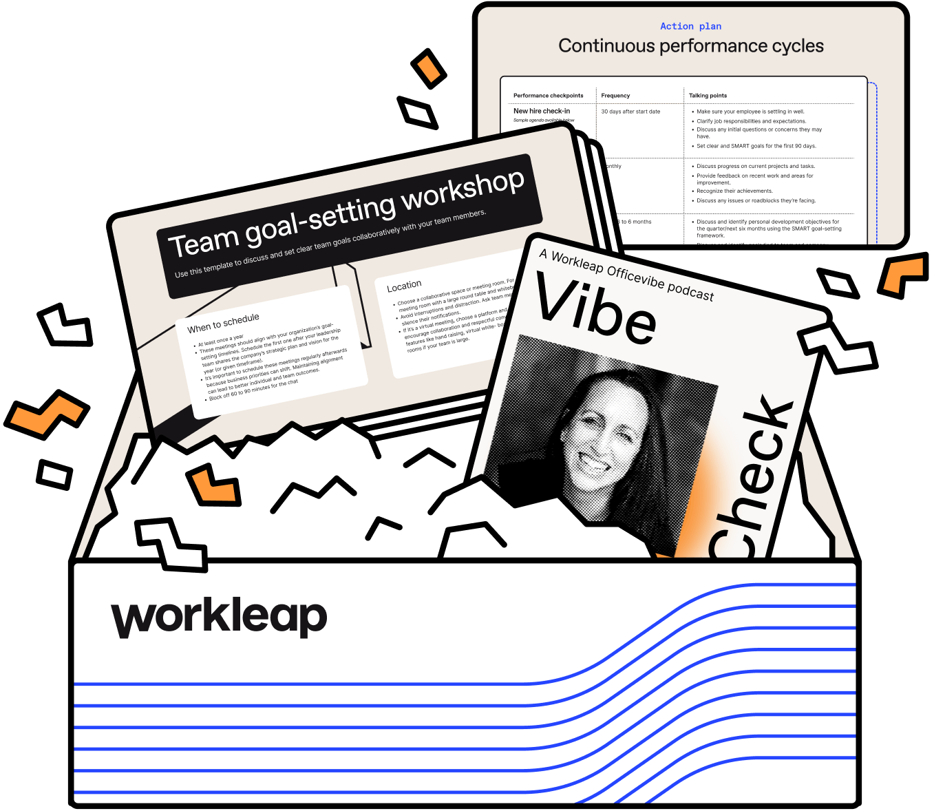 Workleap Officevibe performance management content bundle